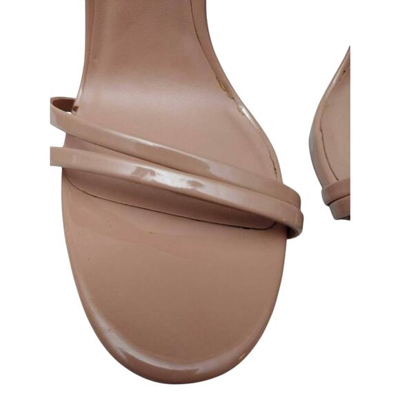 Zara Womens  Pink  Ankle Strap Sandals Heels Sz 8 - Picture 5 of 11